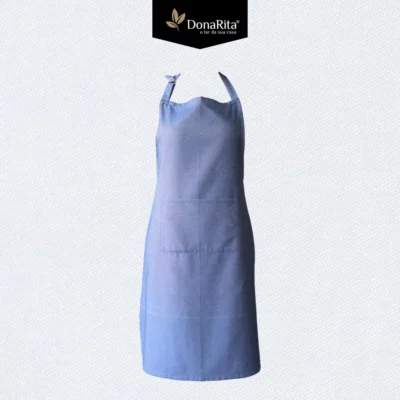 Avental com Bolso Azul Fateba