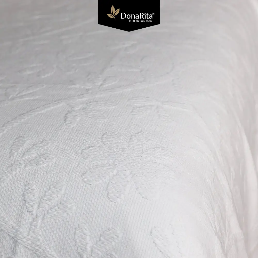 Colcha Branca Franjas Piubelle - Image 2