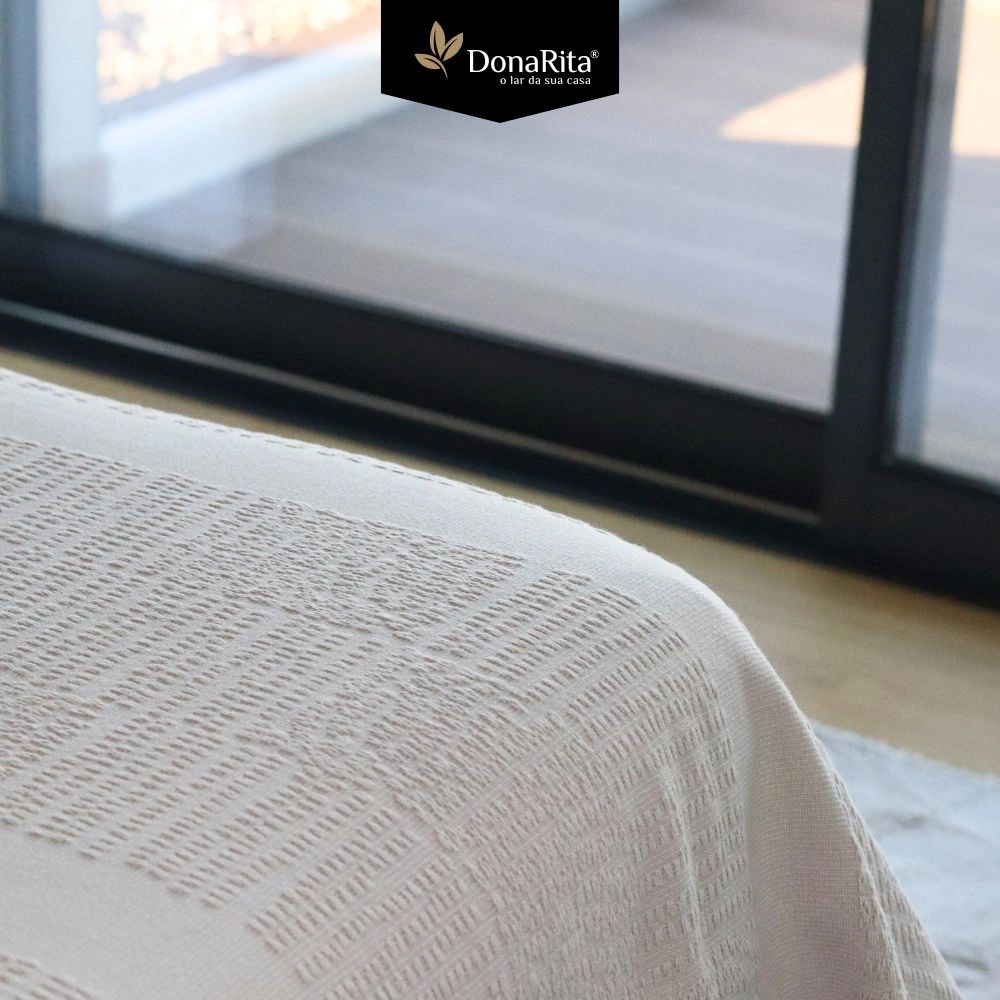 Colcha Taupe Piubelle