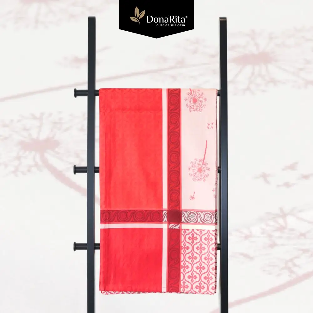 Toalha de Mesa Dandelion Vermelho Fateba