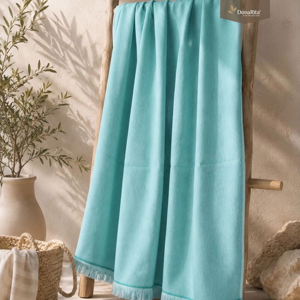 Toalha de Praia Fouta Aqua