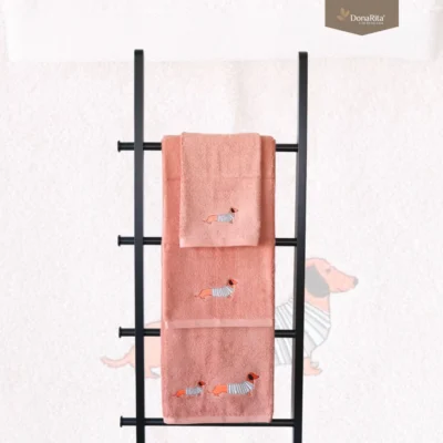 Jogo de Banho Blush Piubelle